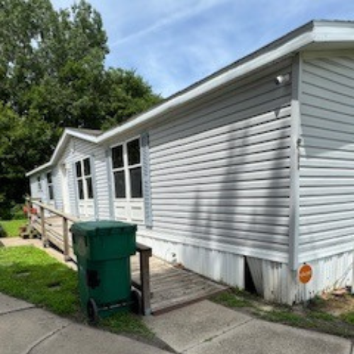 Front Side View of Home