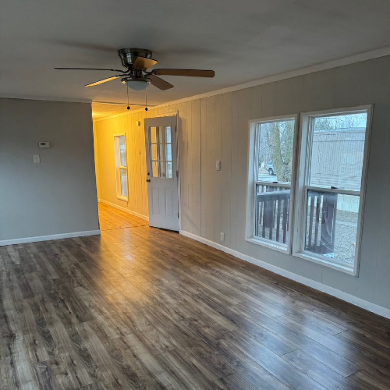 Living Room Looking Down Hallway