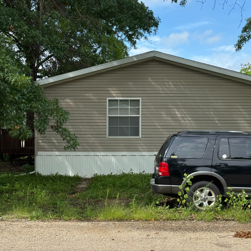 Side View of Home